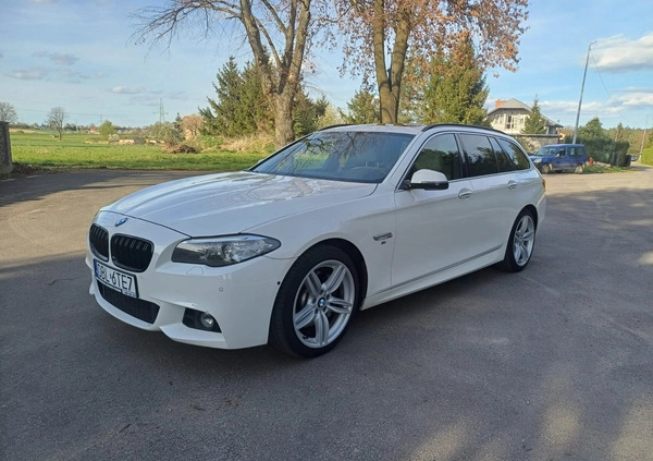 BMW Seria 5 cena 76900 przebieg: 281000, rok produkcji 2013 z Bolesławiec małe 379